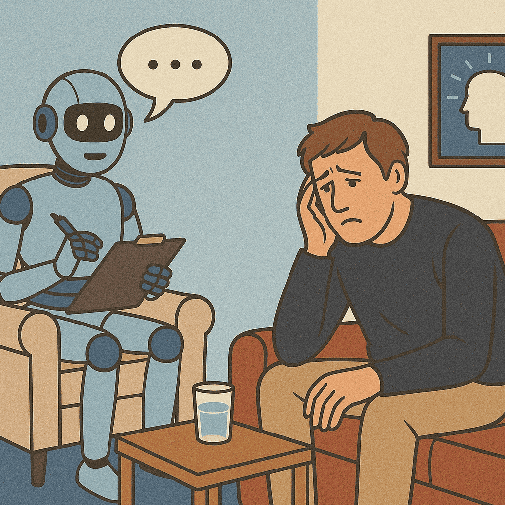 AI therapy apps 2025