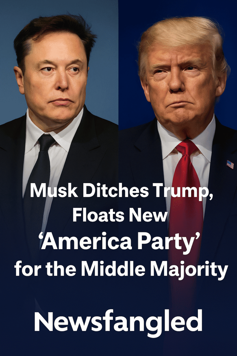 Musk Ditches Trump