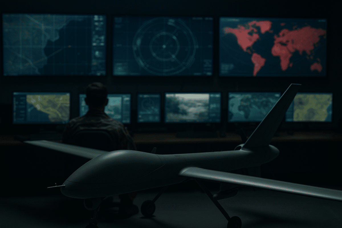 Ukraine drone strike