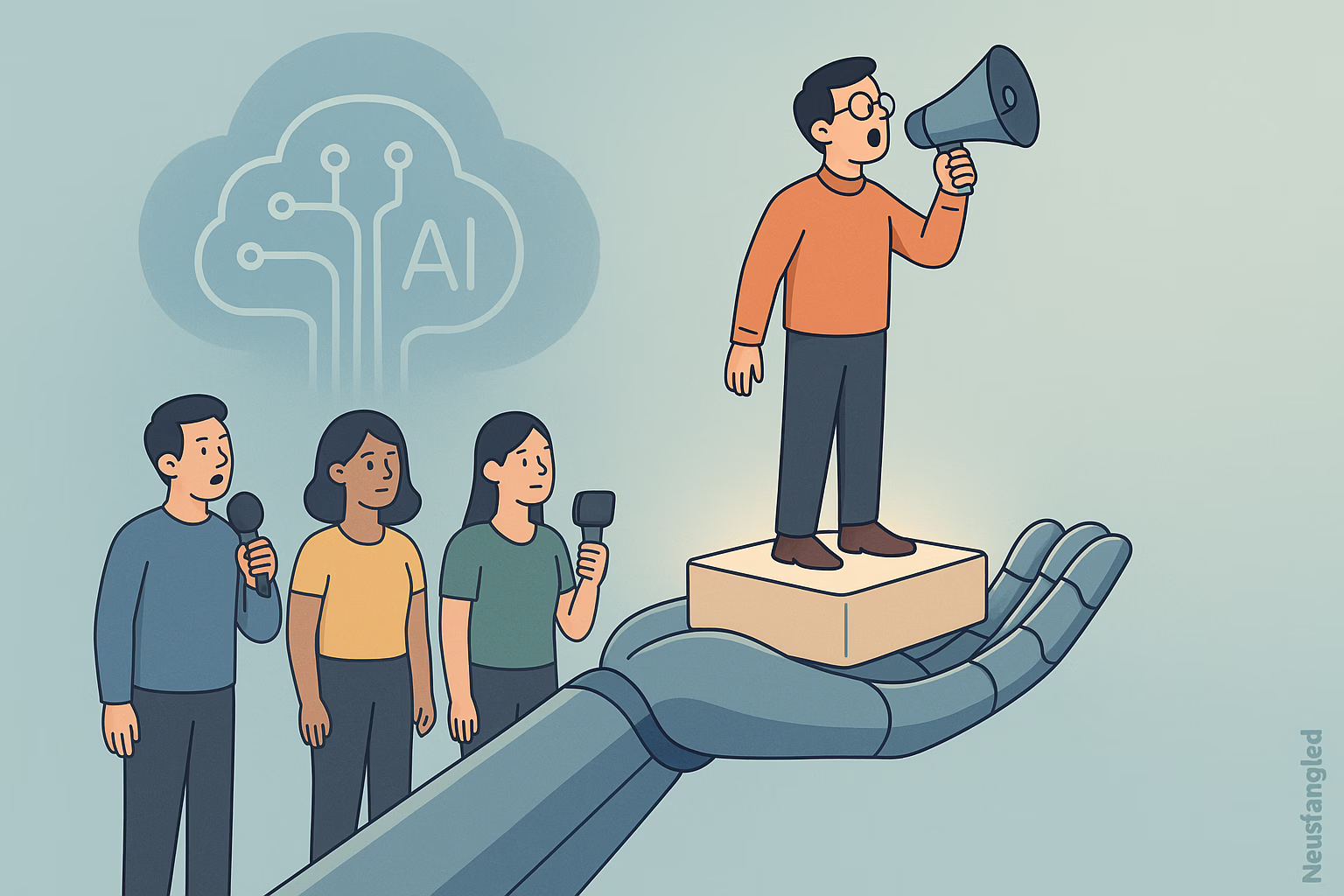 Elon Musk AI algorithm boosts small creators on X