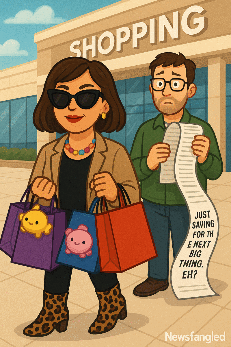 funny wife spending habits