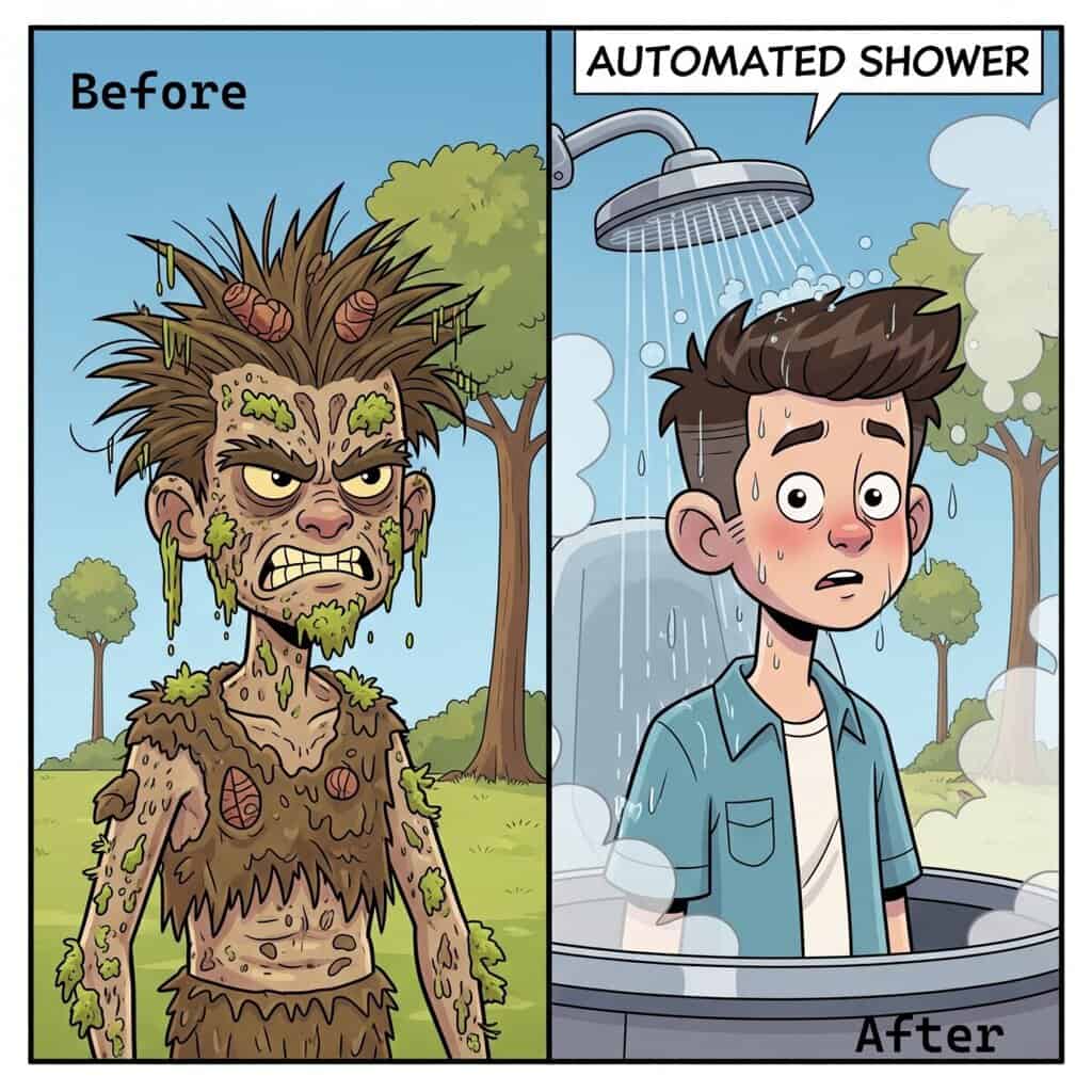 Why the Teenager Auto Shower Cubicle Is the Smart Home Invention Parents Need